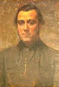Antonio Alice Portrait of Benjamin Lavaisse oil